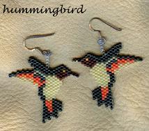 beaded hummingbirds